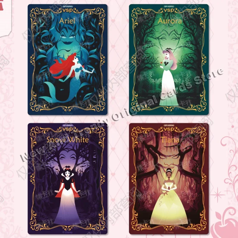 Carte originale. Cartes de collection Disney Princess Magic DegradTale, Cendrillon, Blanche-Neige, Boîte ennemi, Cadeaux de vacances, Amusant, Vente limitée