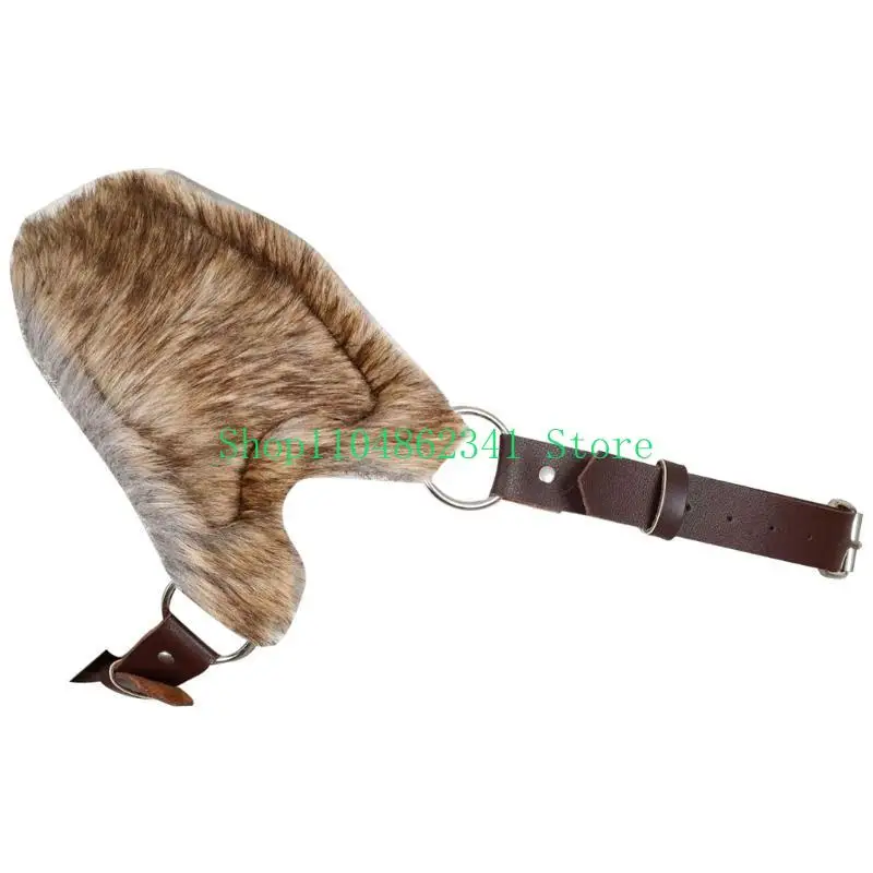 5AsD Medieval ombro ombro Arnês peito ajustável para homens Halloween Role