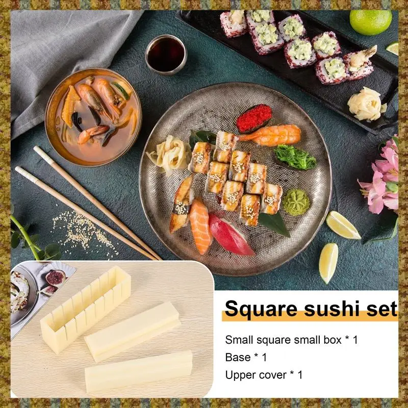 F-F Sushi Maker Rice Mold Japanse Cake Mold Multifunctionele Mould Sushi Making Kit
