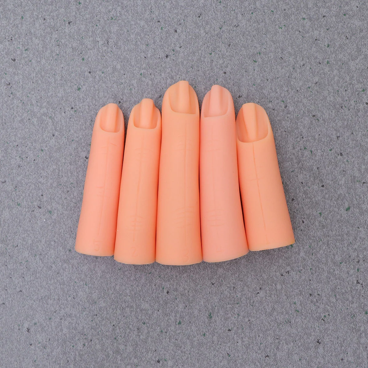 

Nail Practice Fingers Material Easy for Beginners Salon Artists Manicure Training Tools Perfect Gift