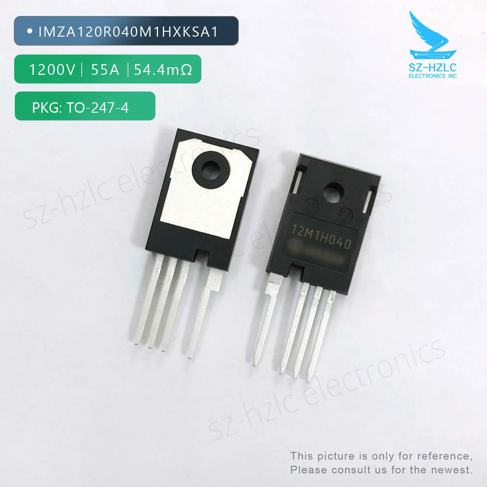 IMZA120R040M1HXKSA1 Sic Mos n-ch 1200V 55A TO247-4