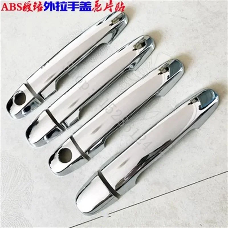 ABS Chrome Door handle Protective covering Cover Trim For 2007 2008 2009 2010 -2013 Toyota Yaris car Accessories