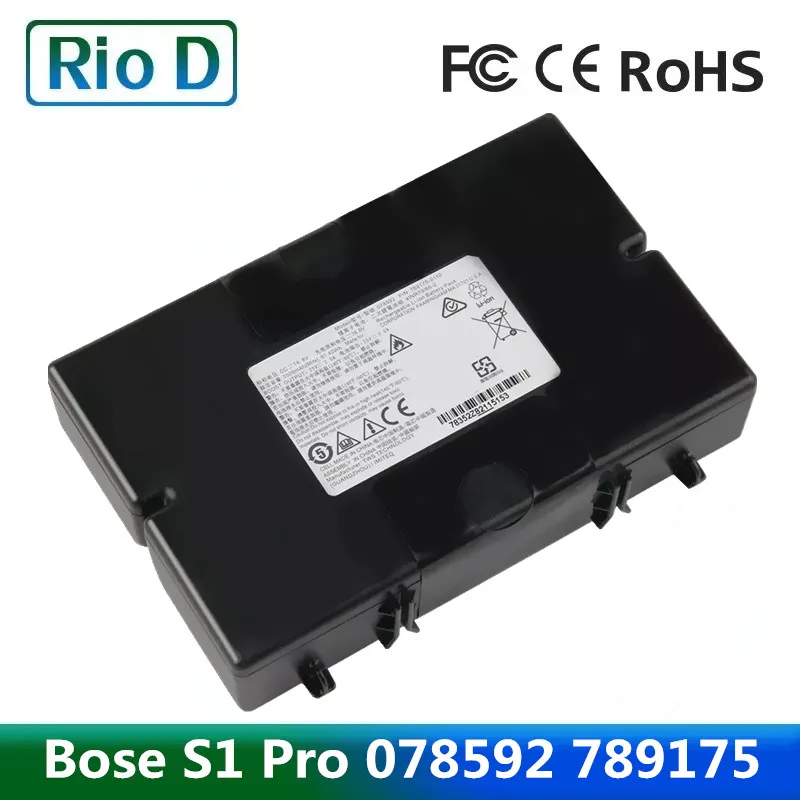 Bateria de Substituição para Bose s1 Pro 5500mah Bateria Genuína 078592 789175 Novo