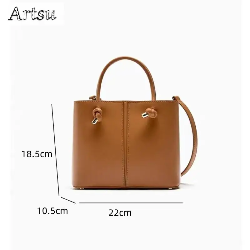 Fashion Women Shoulder Bags Texture Solid Color Niche Soft Leather Korean Bucket Bags Leisure Versatile Outdoor Crossbody Bags