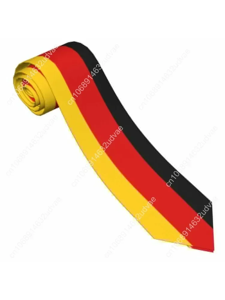 

Germany German Flag Unisex Necktie Skinny Polyester 8 cm Wide Neck Tie for Men Daily Wear Wedding Office