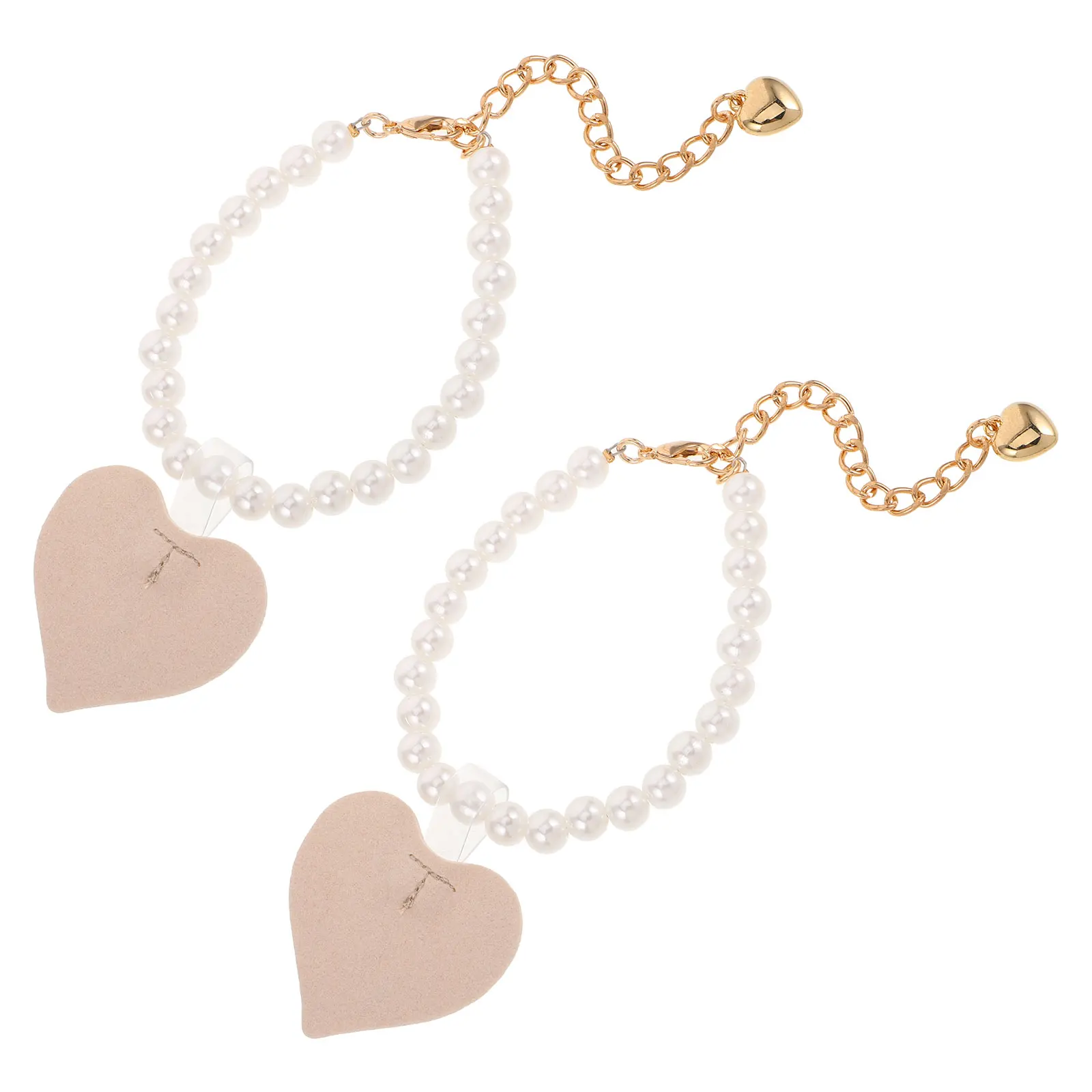 

French High Heels Shoe Chain Accessories Pearl Non-Slip Rhinestone Charm Clips Adjustable Elegant Formal Wear for Women