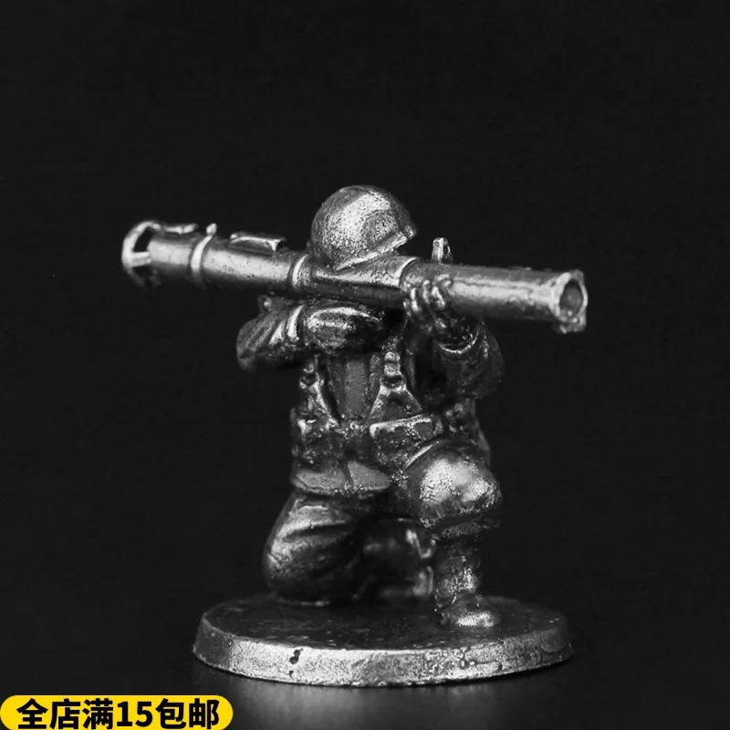 Individuation Ornament Metal military Series Model soldier Action Figures Board Game Ornament Accessories Craft Model Toys Gift