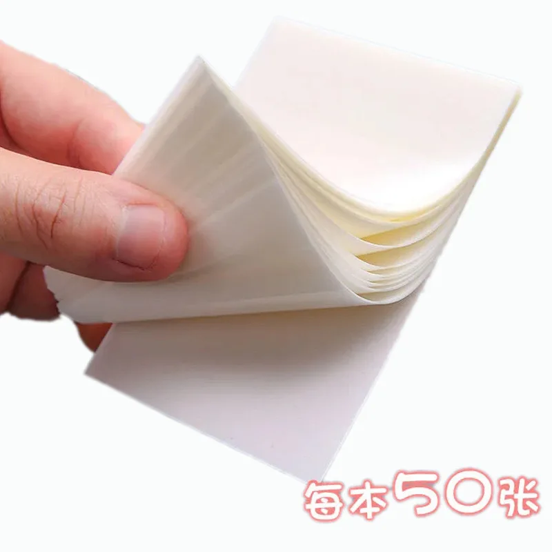 Clear Sticky Notes Minimalist Design High Value Memo Pads for School Office Notebook Accessories memo pad scrapbooking kawaii