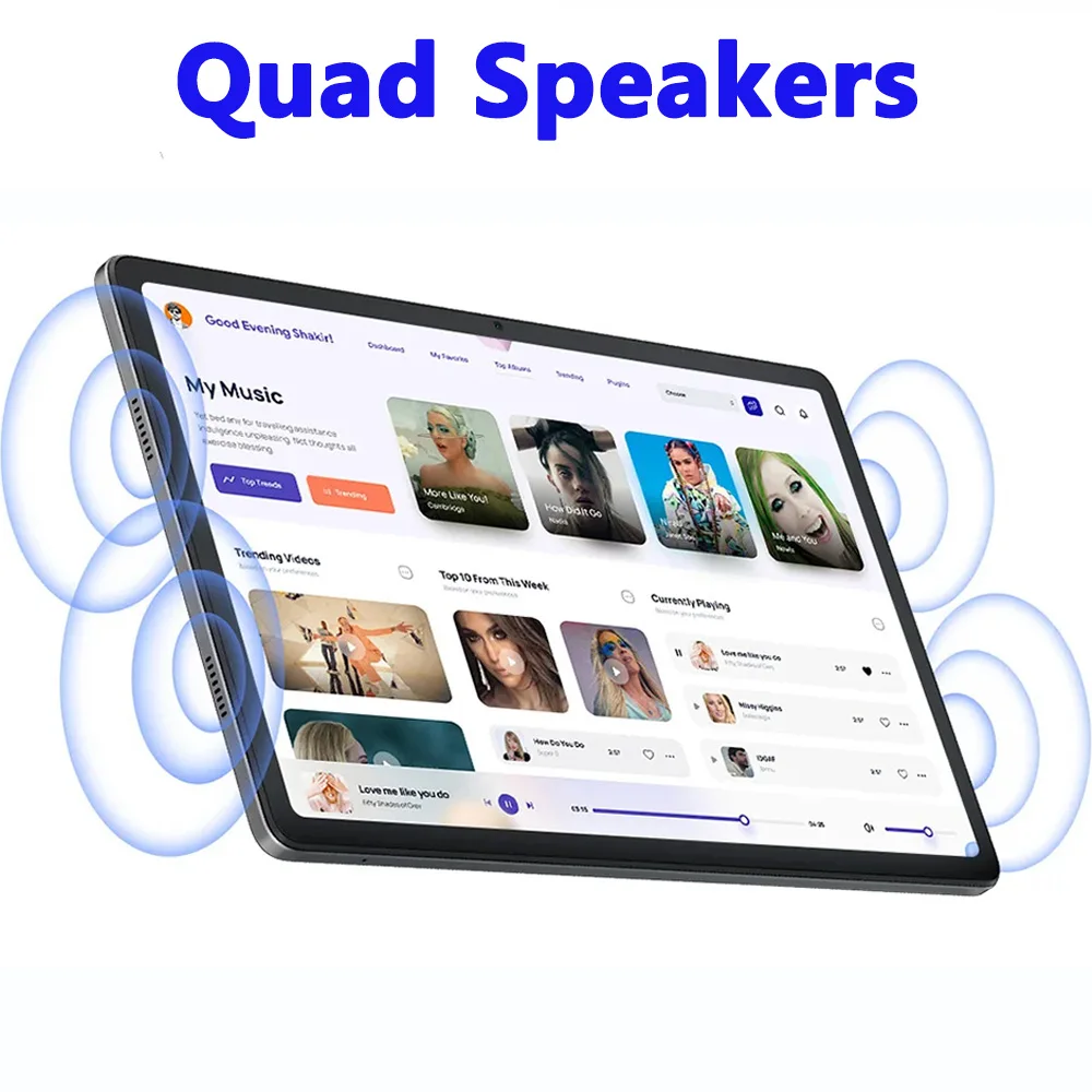 2025 Original 14.1 Inch Tablet 1920x1200 Display 16GB 512GB ROM Android 14 Octa-Core 4G LTE Type-C GPS 12000mAh Big Screen