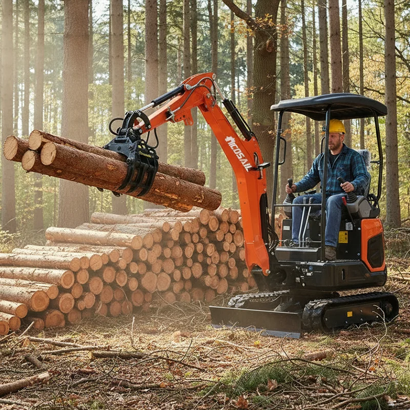 

Бесплатная доставка по индивидуальному заказу 1,8-тонные мини-экскаваторы и меггеры. Маленький экскаватор с кабиной и телескопической рукояткой.