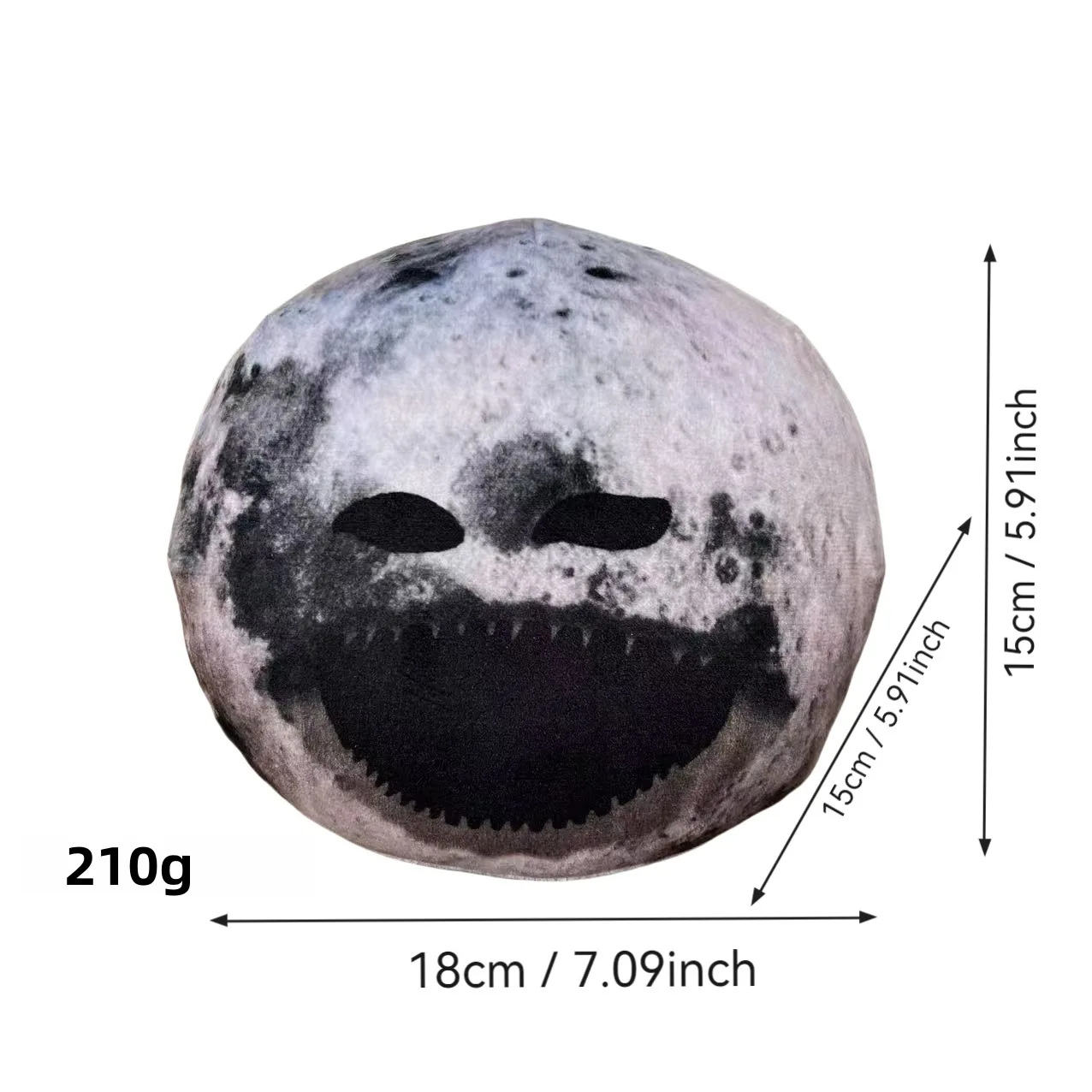 15cm The Moon Woke Up Anime Plush Doll Cartoon Stuffed Toy Cute Figure Collectible Gift Halloween Christmas Present
