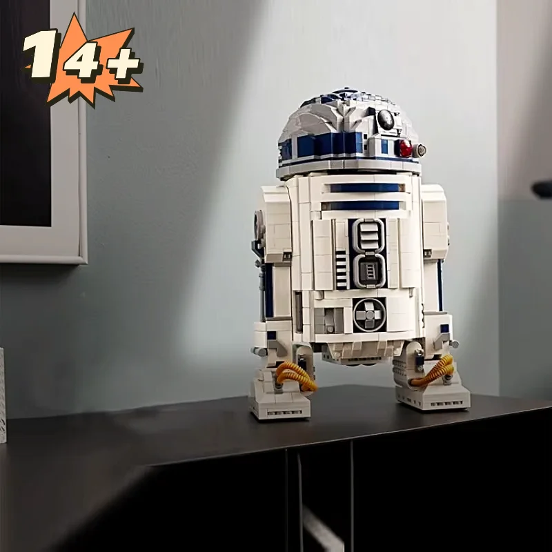 

Diy 1050PCS R2-D2 Space Robot Building Bricks Compatible DIY Construction Toys Children Adults Festival Birthday Gifts