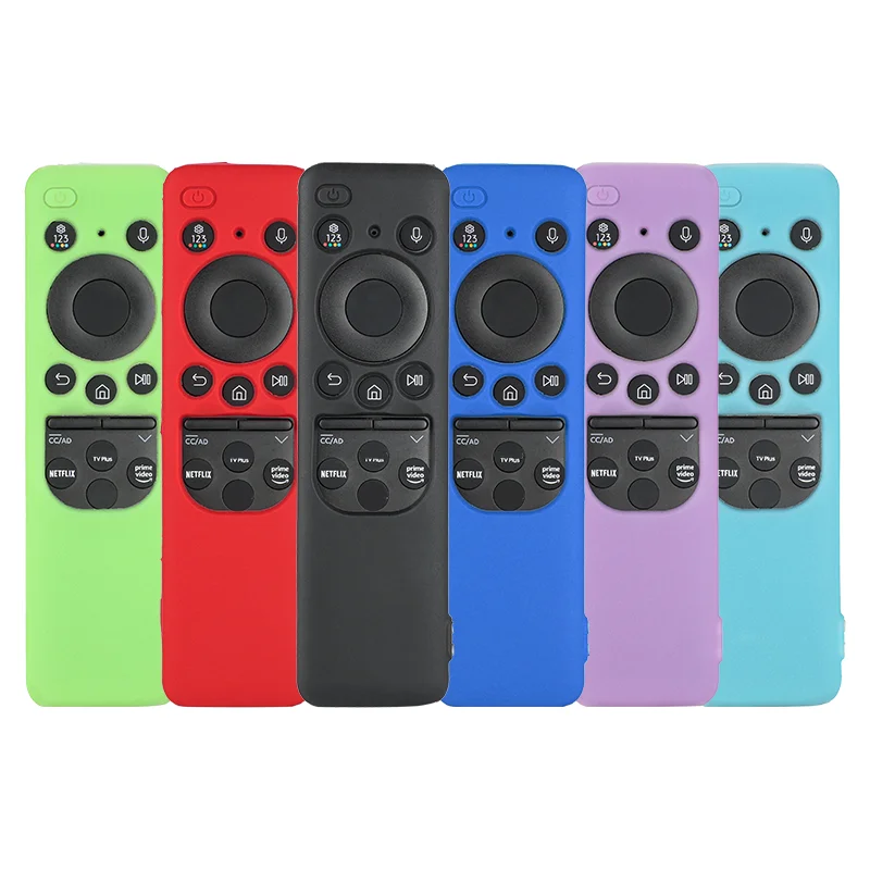 Silicone Remote Control Case Compatible With Samsung BN59-01432J BN59-01432A BN59-01432B 2023 Smart TV Solar Panel Controller Sh
