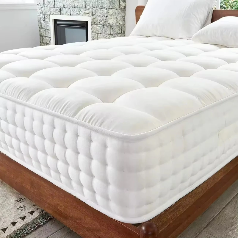 Bag spring bedroom compression gel memory foam mattress