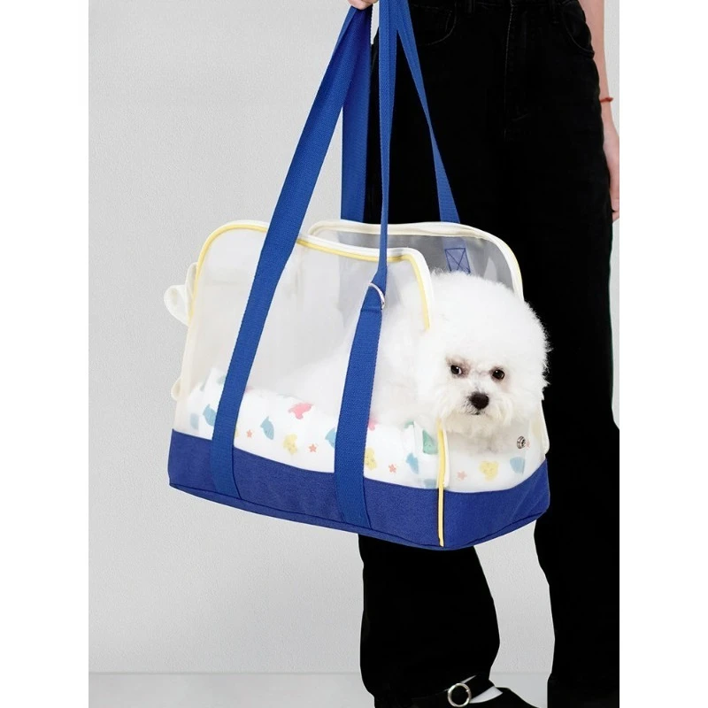 Pet Bag Out Portable Bag Travel Breathable Dog Bag Out Shoulder Portable
