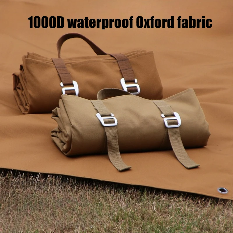 

Утолщенный водонепроницаемый коврик для кемпинга, влагостойкий, износостойкий, ткань Оксфорд, палатка, пляжный коврик для пикника, удобные товары для кемпинга
