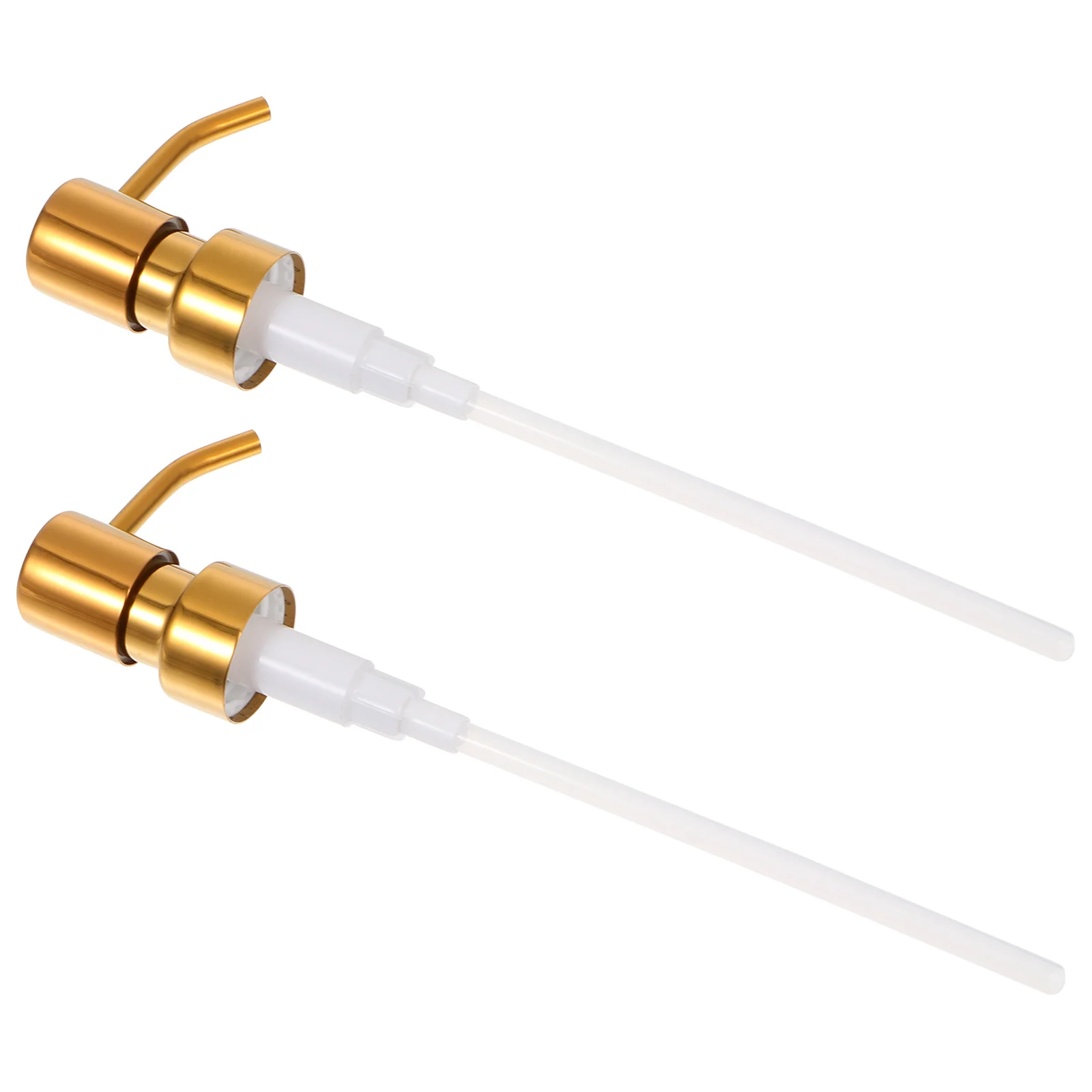 2개입 전기도금 비누 로션 병 펌프 헤드 교체용 화장품 병 펌프 액세서리 손 세정제용