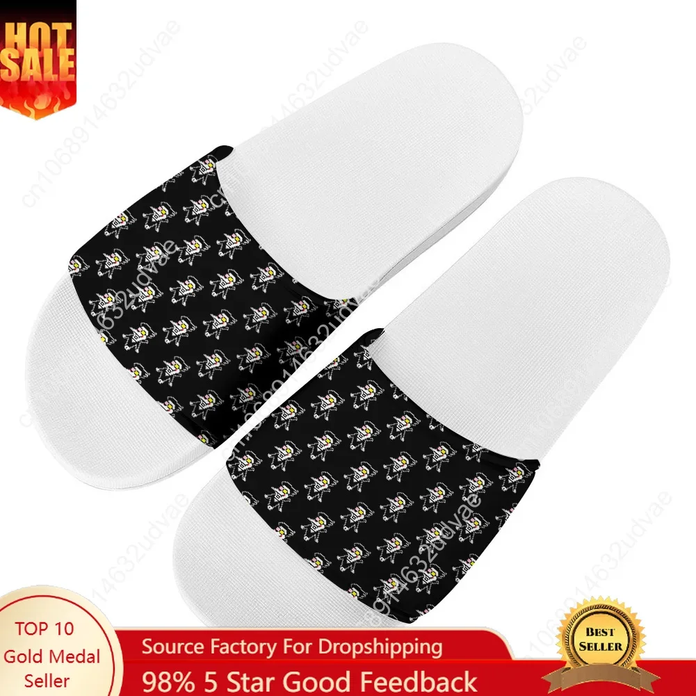 

Тапочки Deltarune Spamton Undertale для дома и ванной, сандалии, водные туфли для мужчин, женщин и подростков, летние тапочки на заказ