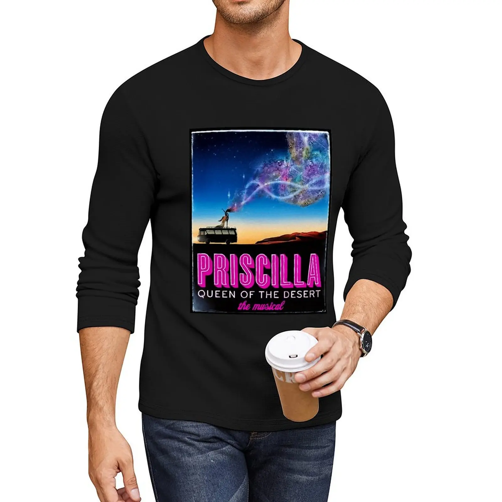 The Adventures of Priscilla, Queen of the Desert Musical Long T-Shirt tops custom t shirts tees custom t shirt men clothings