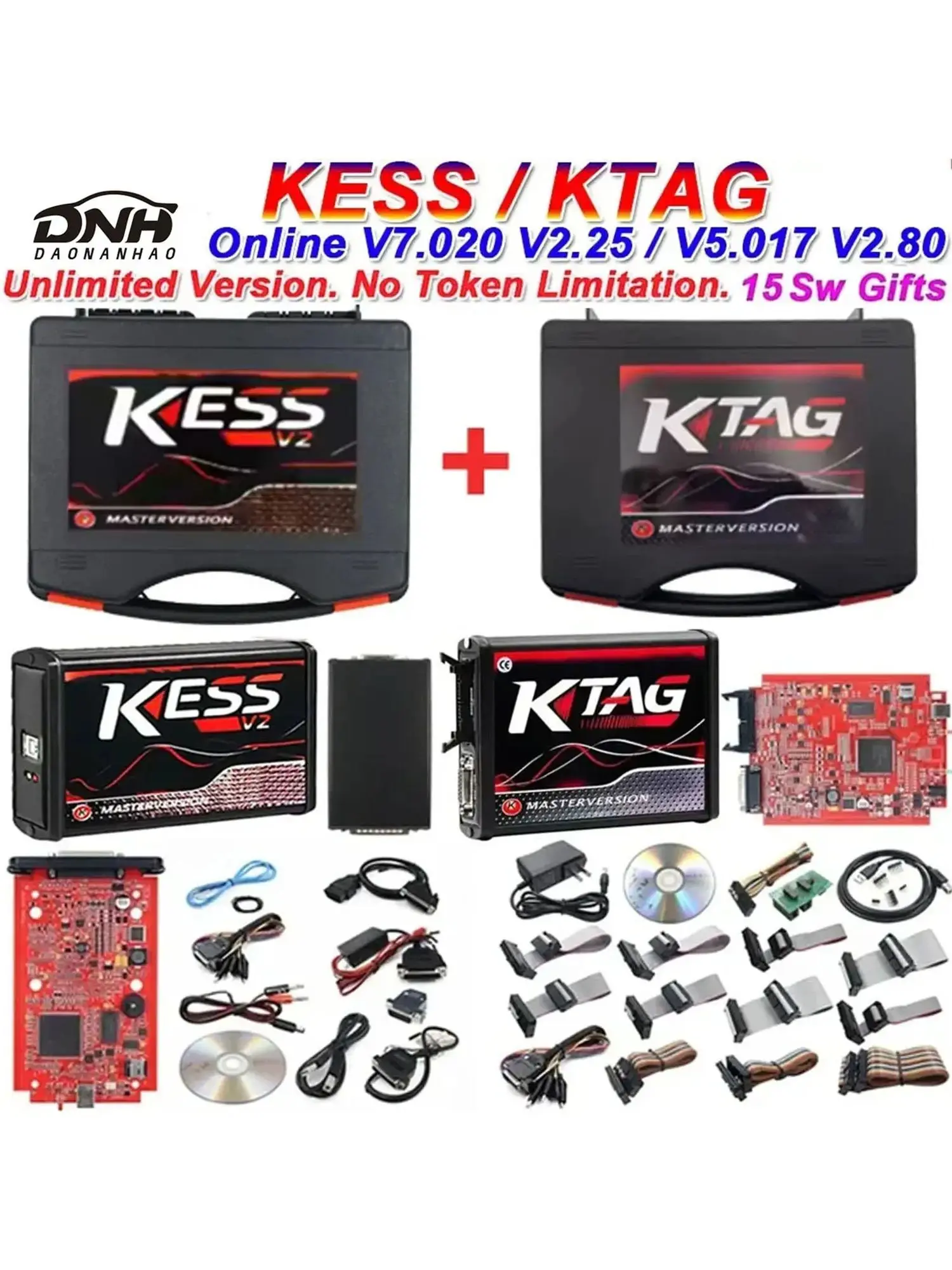 EU Versie KESS V2 V5.017 KTAG V7.020 ECU Programmeringstool OBD2 BDM ECU Programmeur voor Auto en Truck - afbeelding 2