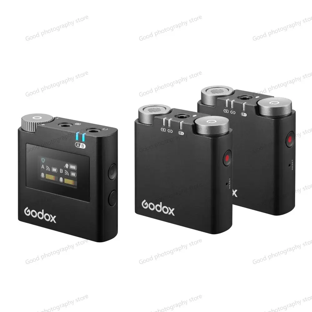 Godox Virso / Virso S M1 M2 Wireless Lavalier microfono trasmettitore ricevitore VirsoS Mic per fotocamera Sony per la registrazione di interviste