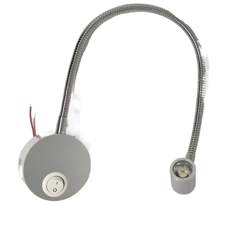 

1W 110V 220V Flexible Pipe Bed Light For Reading