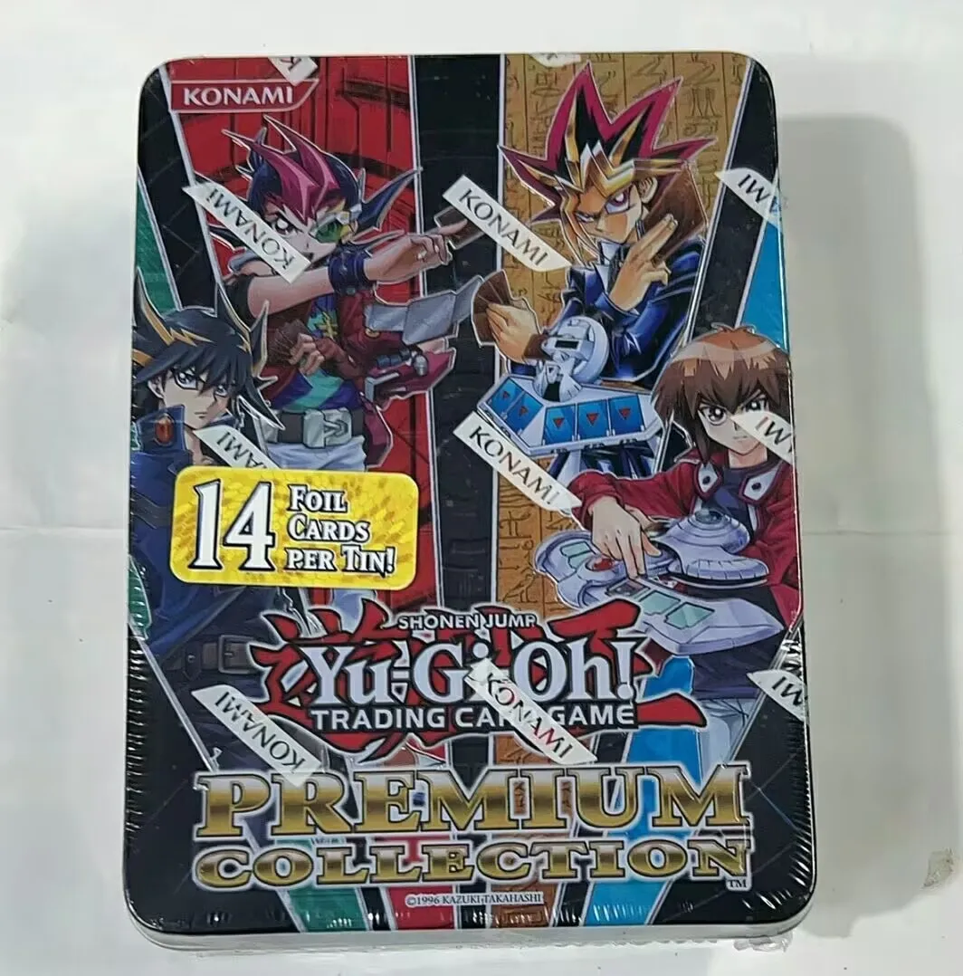 Yugioh KONAMI Duel Monsters TCG Premium Collection Tin English PRC1 Collector Sealed Booster Box