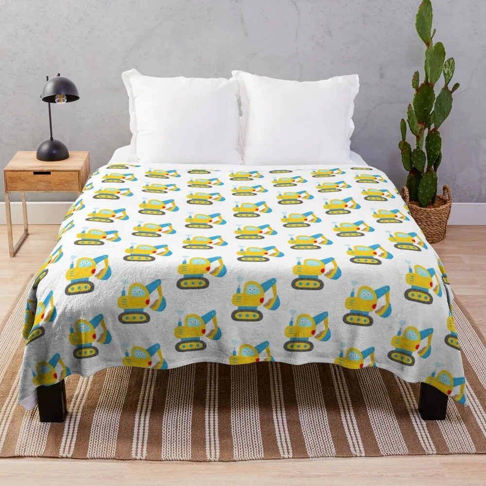 

Digger Kids Toddler Design Throw Blanket Luxury Blankets For Baby Quilt Blankets