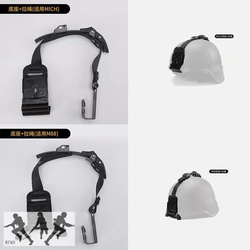 Tactical NVG Helmet Mount Bracket Holder Night Vision Goggles