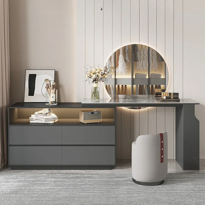 

Туалетный набор, комоды, ящики, тумбочки, боковой шкаф, деревянное зеркало для спальни, зеркало для макияжа, комоды, журнальный столик, Tocadores, мебель для дома