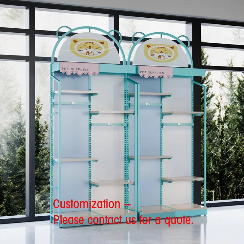 custom.Special One by One Design Display Stand Unique Dog Shop Fashion Custom Design Snake Shelf Popup Showro