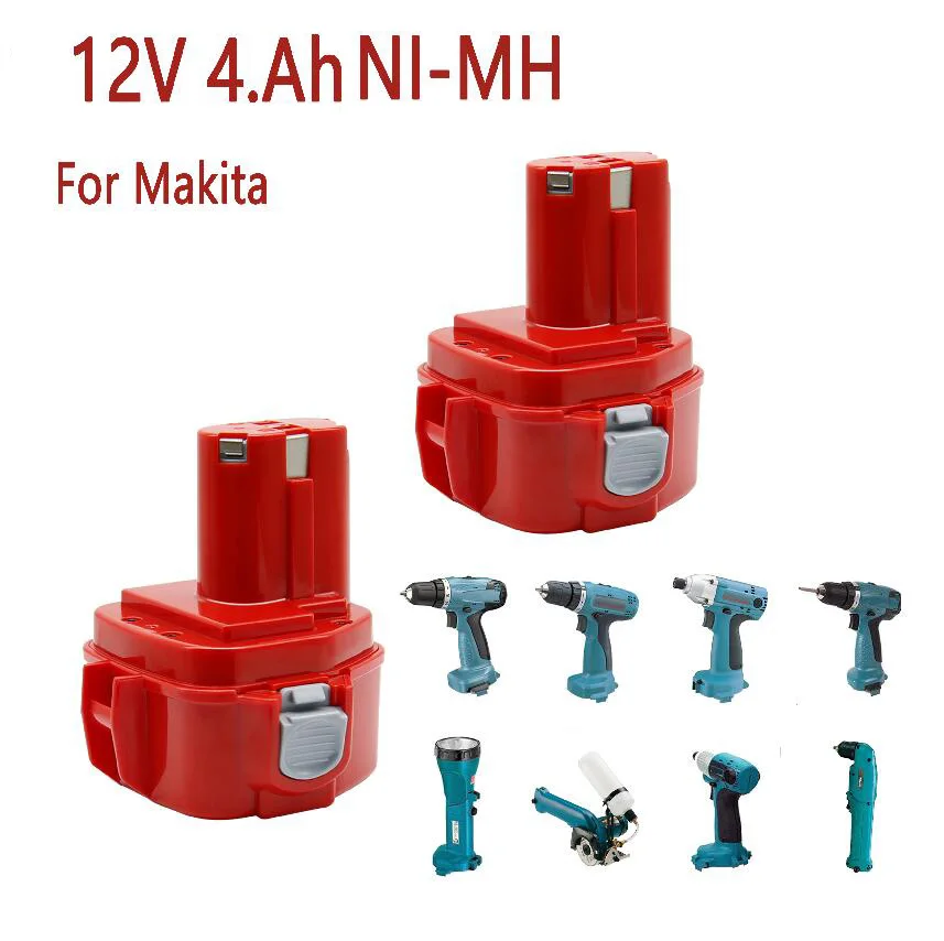 4.0Ah Replacement Drill Tools Battery for Makita 12V PA12 1220 1222 1233 1233S 1234 1235 Screwdriver Battery