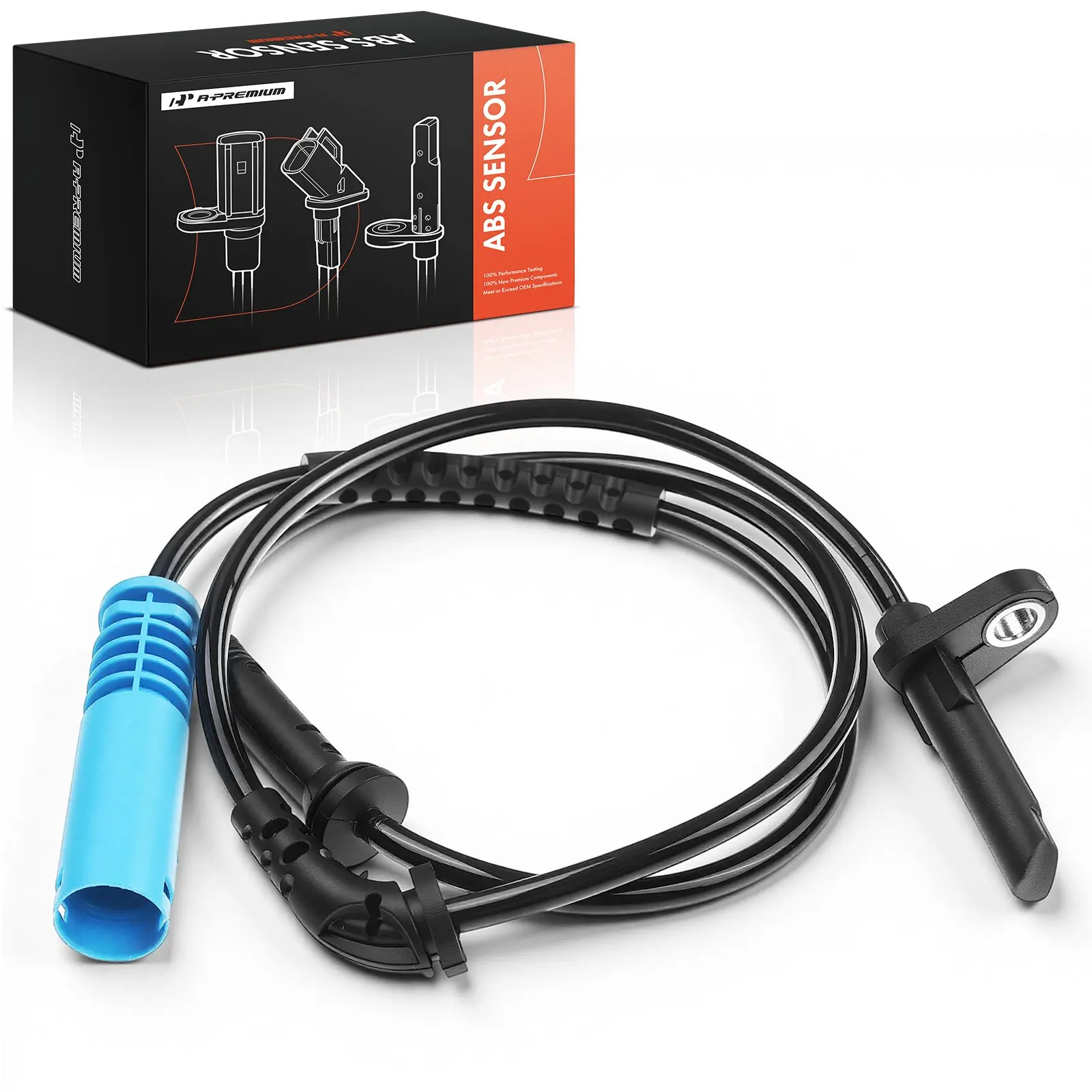 A-Premium Front Driver or Passenger Side ABS Wheel Speed Sensor for Mini Cooper Paceman 2013-2016 Cooper Countryman 2011-2016