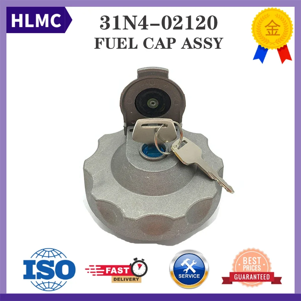 Fuel Cap 31N4-02120 For R140W7 R140W7A R170W7 R170W7A R200W7 R200W7A R55W7 R55W7A R110-7 R140LC-7 R140LC-7A R160LC7