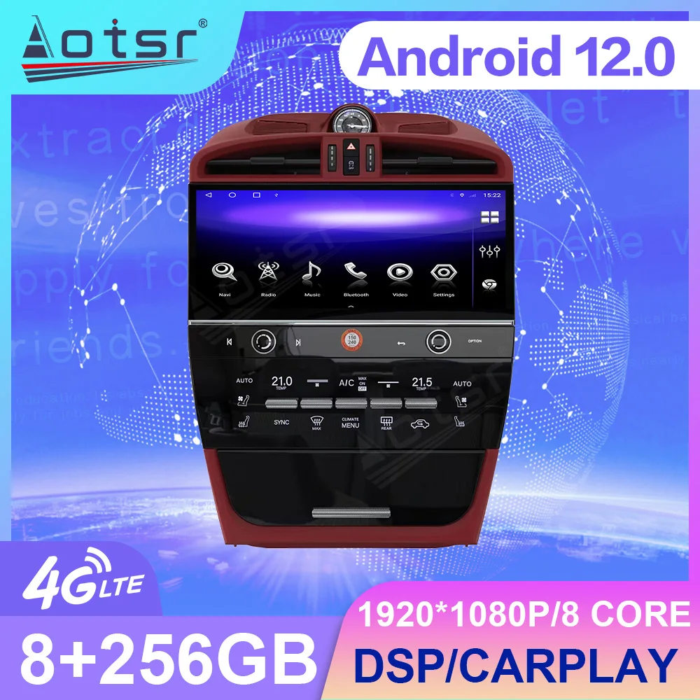 Android auto carplay Car Radio For Porsche Cayenne 2003-2009  Video Stereo Auto GPS  Navigation Vehicle  Stereo Radio