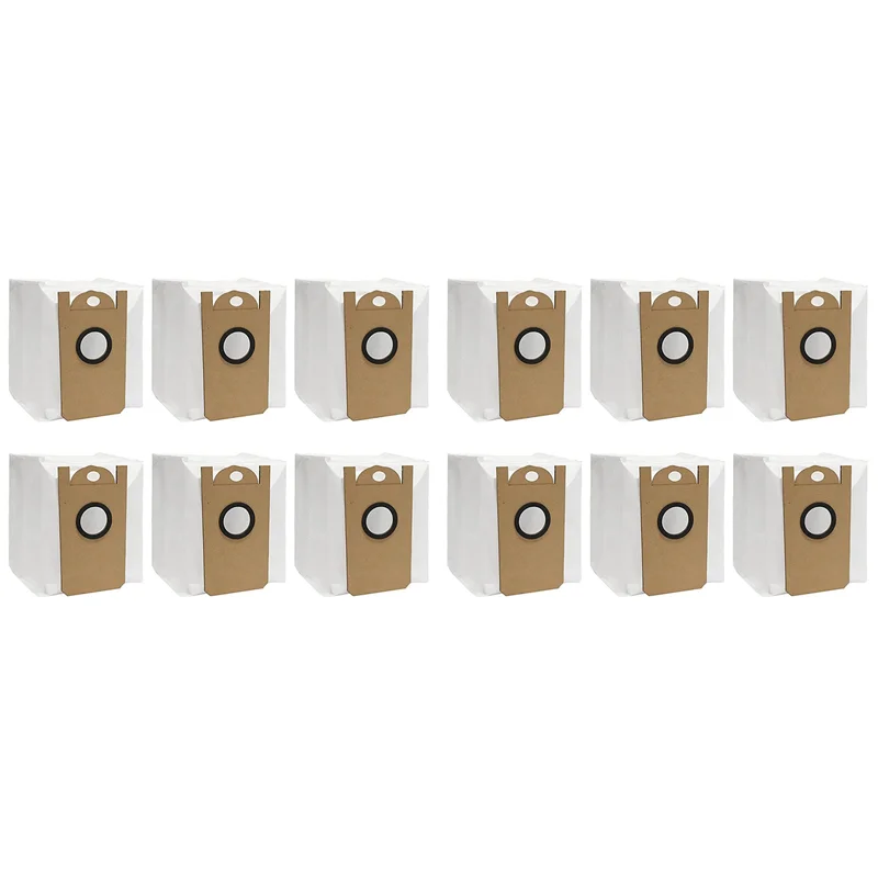 A01V-12-pack vervangende stofzakken voor Amarey A90+ zelflegende robotstofzuiger