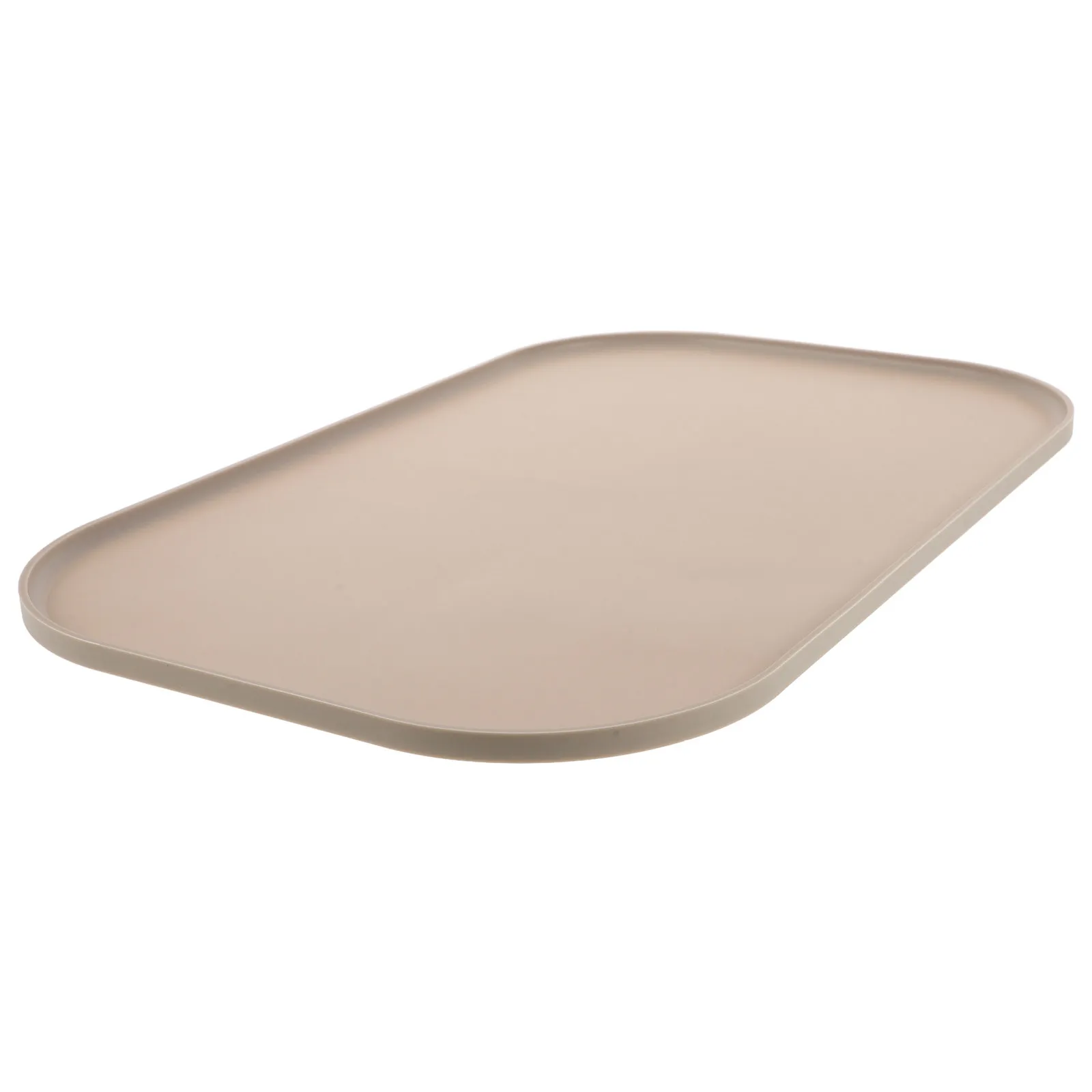 Pet Feeding Mat Silicone Anti Leak Dog Cat Bowl Mat Elevated Edge Easy Clean Reusable Feeding Accessory for Food and Water view 4