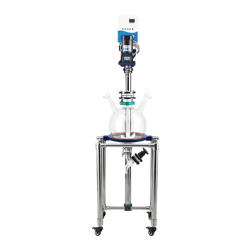 Glass separator Laboratory water and oil separation Liquid extraction device Suction filtration Vacuum stirrer