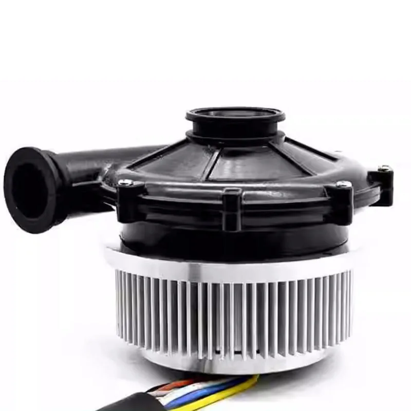 24V Nylon Impeller High Pressure Vortex Air Pump - Small Brushless DC Centrifugal Blower