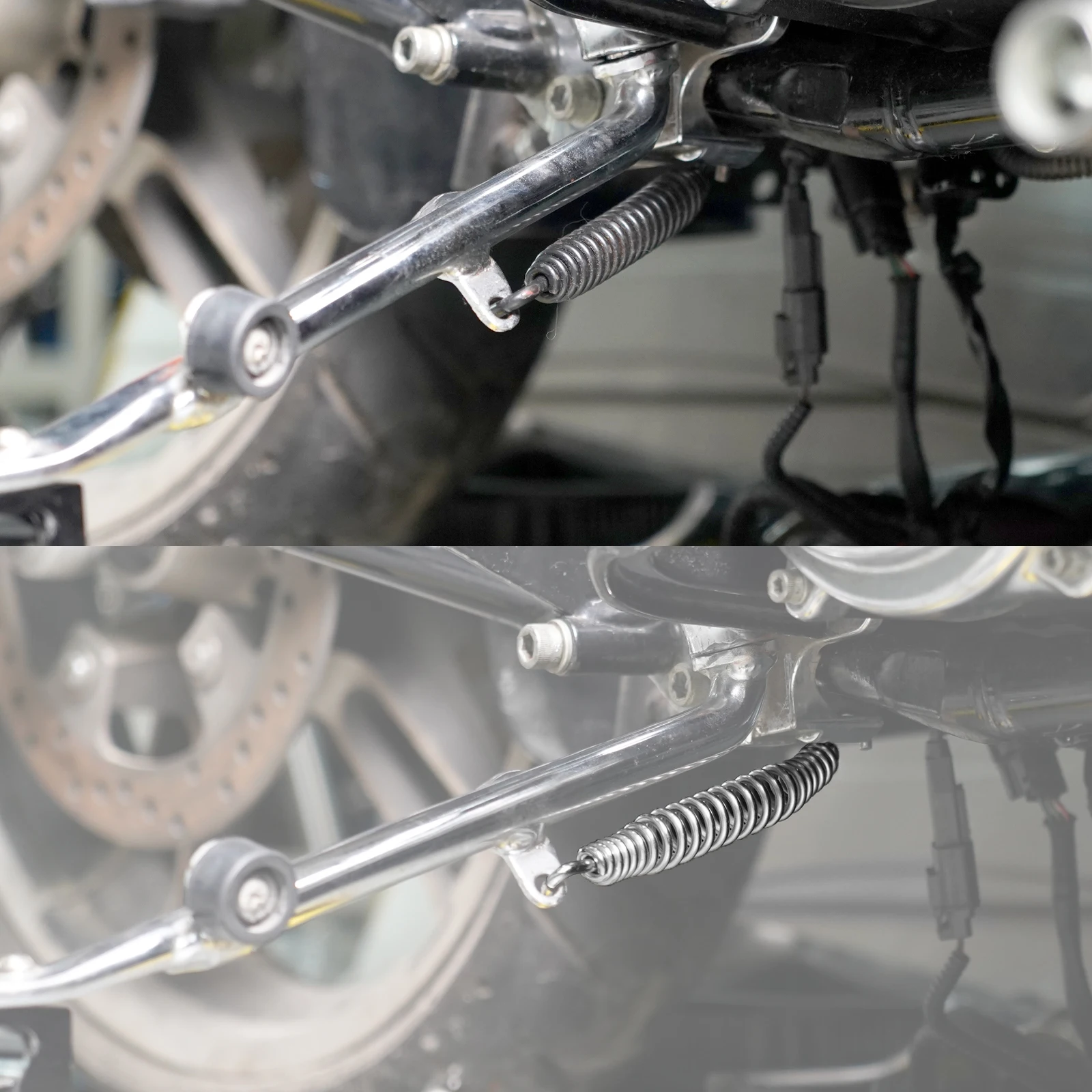 49725-07A Jiffy Kickstand Spring for Harley Fat Boy FLFBS Heritage Classic FLHCS 2018-2024 Fat Boy 18-20 Heritage Classic 18-21