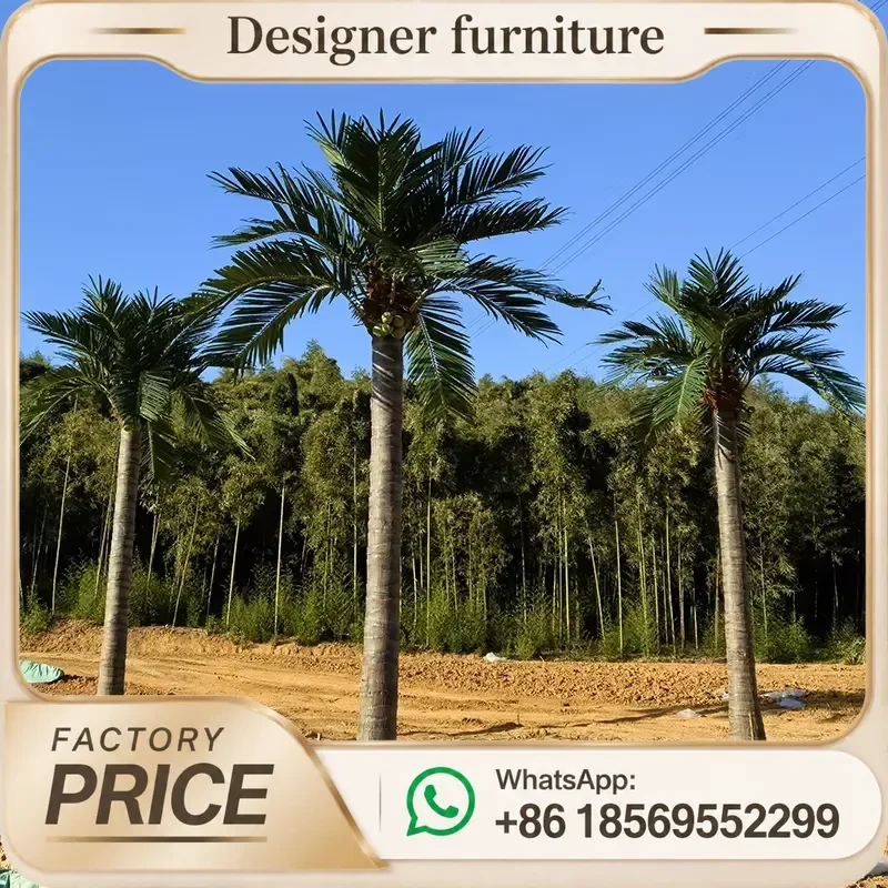 4m Large Artificial Date Palm Tree Fire Retardant Faux Coconut Plant For Outdoor Garden Decoration Big Fake Tropical Trees