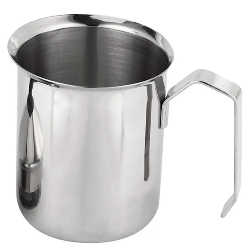 Manual Milk French Press Coffee Maker Stainless Steel Hand Pump Milk Foamer Handheld Milk Jug