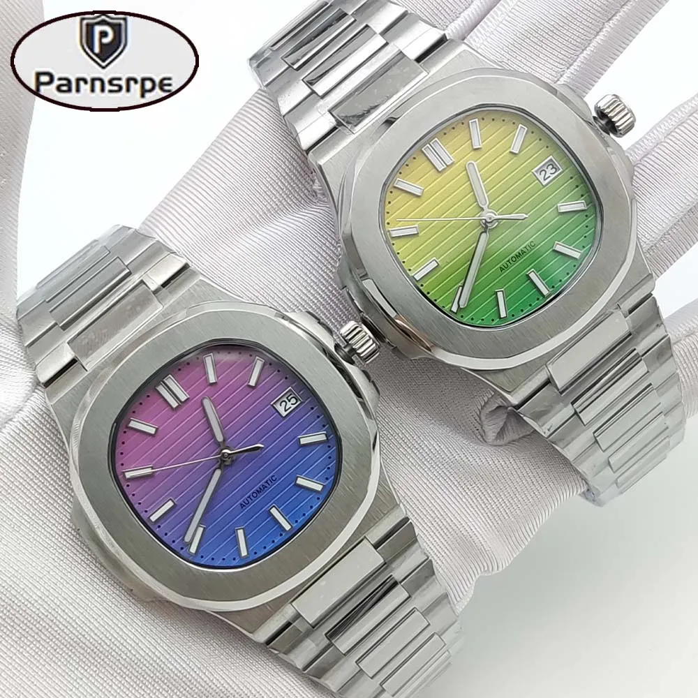 

Parnsrpe Men's Automatic Business Mechanical Watch, NH35 Business Luxury Watch, Sapphire Glass, Stainless Steel Water Resistant