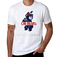 NG11 RETRO OB BEAR HOME T-Shirt Anime t-shirt heavyweight t shirts korean fashion Men's