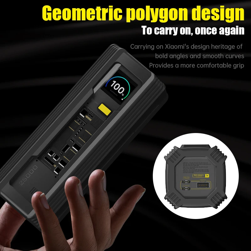 Silicone Case for Xiaomi Mi power bank 25000mAh 212W Explorer