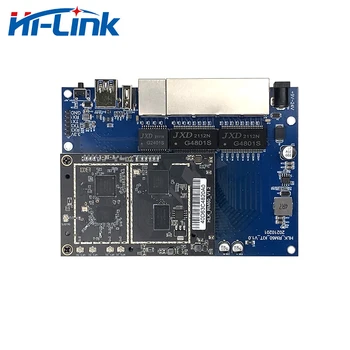 Hot sale MT7621AN + MT7905 HLK-RM60 high performance 5G dual-band serial port Openwrt development board embedded WIFI 6 module kit