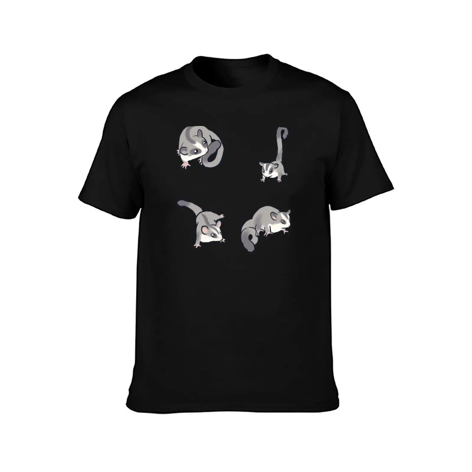 sugar gliders pack T-Shirt Work Wear Simple Tee Shirt T-Shirt