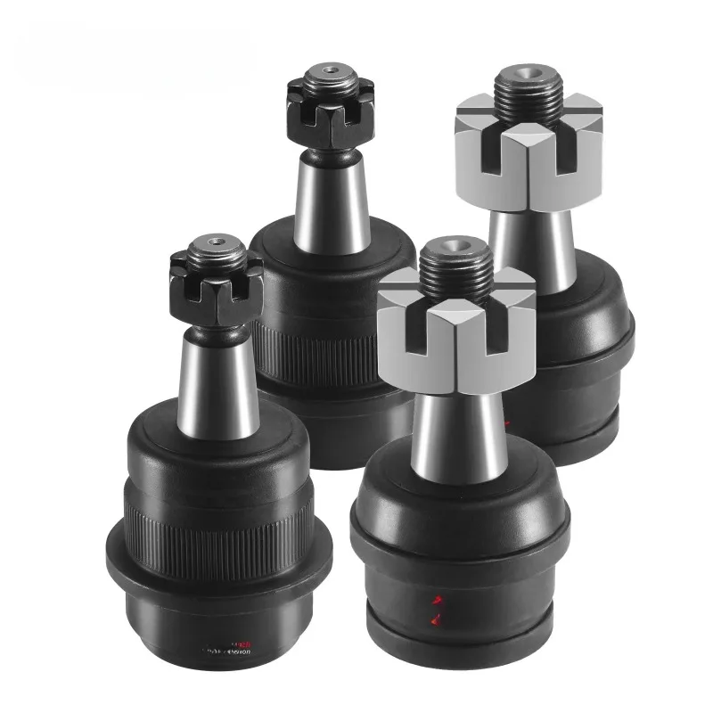 Heavy Ball Joint Kit W/ Knurl - Front Upper & Lower Suspension Joints For 2007-UP Wrangler JK 30/44