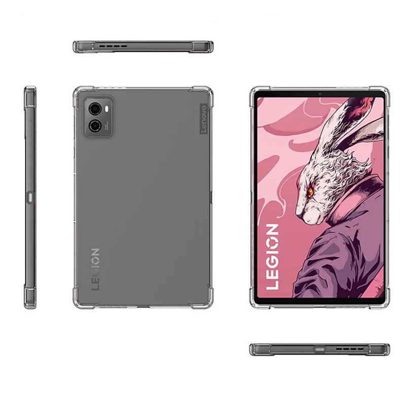 حافظة كريستال شفافة للكمبيوتر اللوحي حافظة ناعمة حافظة خلفية واقية شل Funda Fr Lenovo Legion Y700 3rd 2025 Lenovo Y700 TB321F 8.8