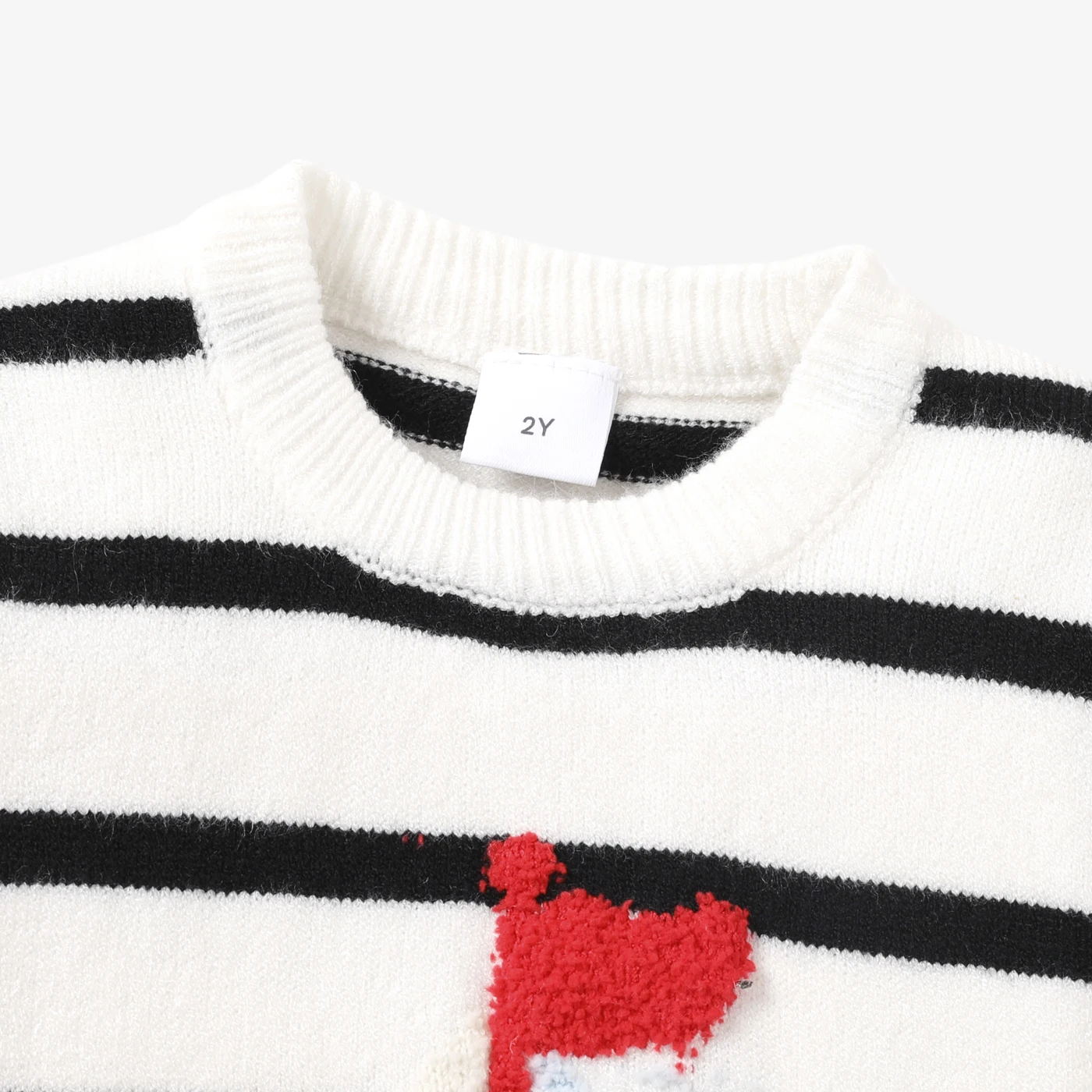 PatPat Toddler Boy Sailboat Pattern Stripe Knit Sweater